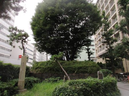 高輪の大木戸跡