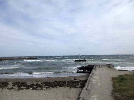 観音崎の海