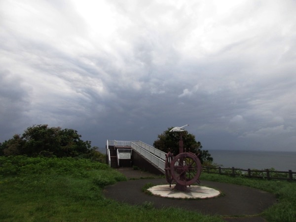 絵鞆岬の展望台