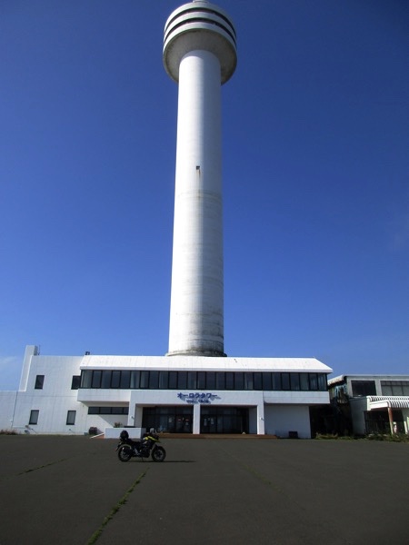 納沙布岬のオーロラタワー