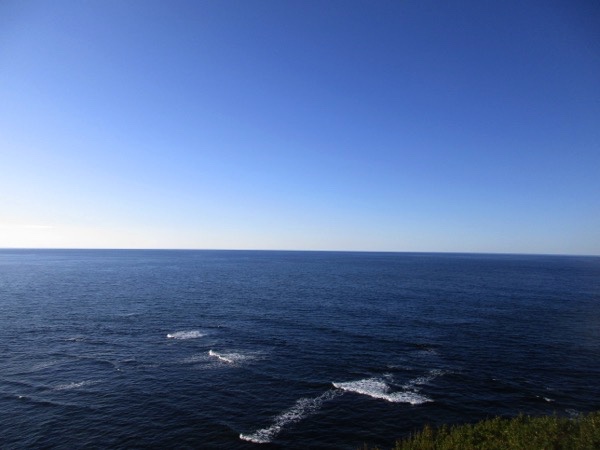 能取岬から見るオホーツク海