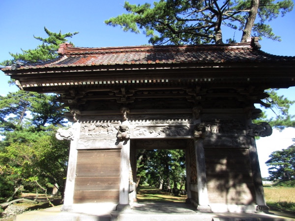 蚶満寺の山門