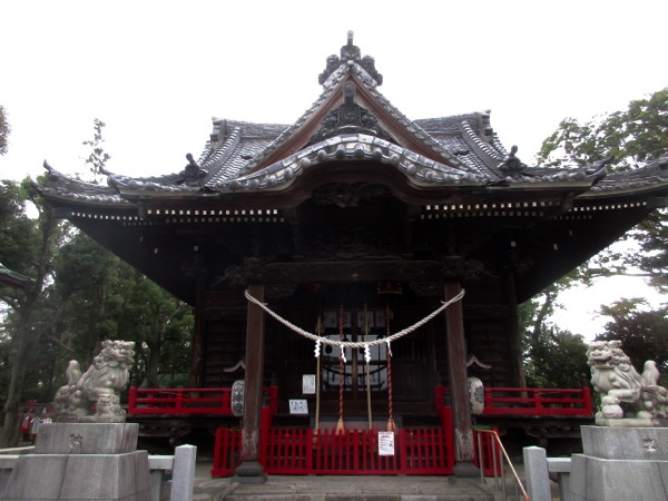 倉賀野宿の倉賀野神社を参拝する