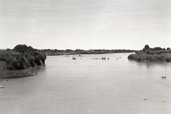 キンバレー近くを流れるバール川