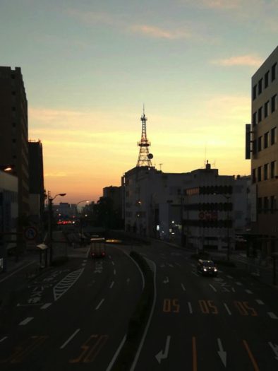 徳島の夜明け